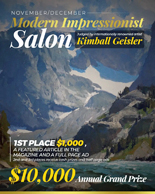 Modern Impressionist Painting Salon