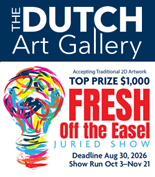 The Dutch Art Gallery Fresh Off the Easel
